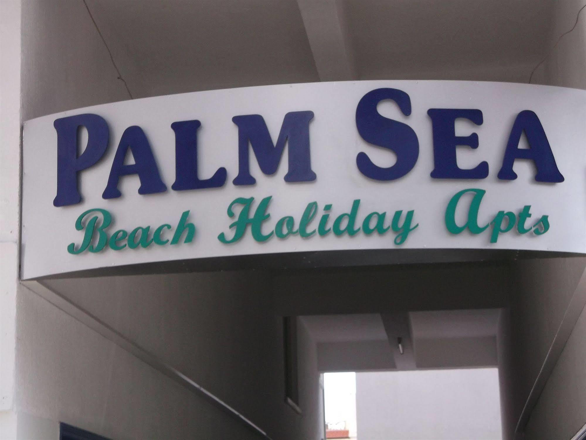 Palm Sea Beach Hotel Apartments Larnaca Exteriör bild